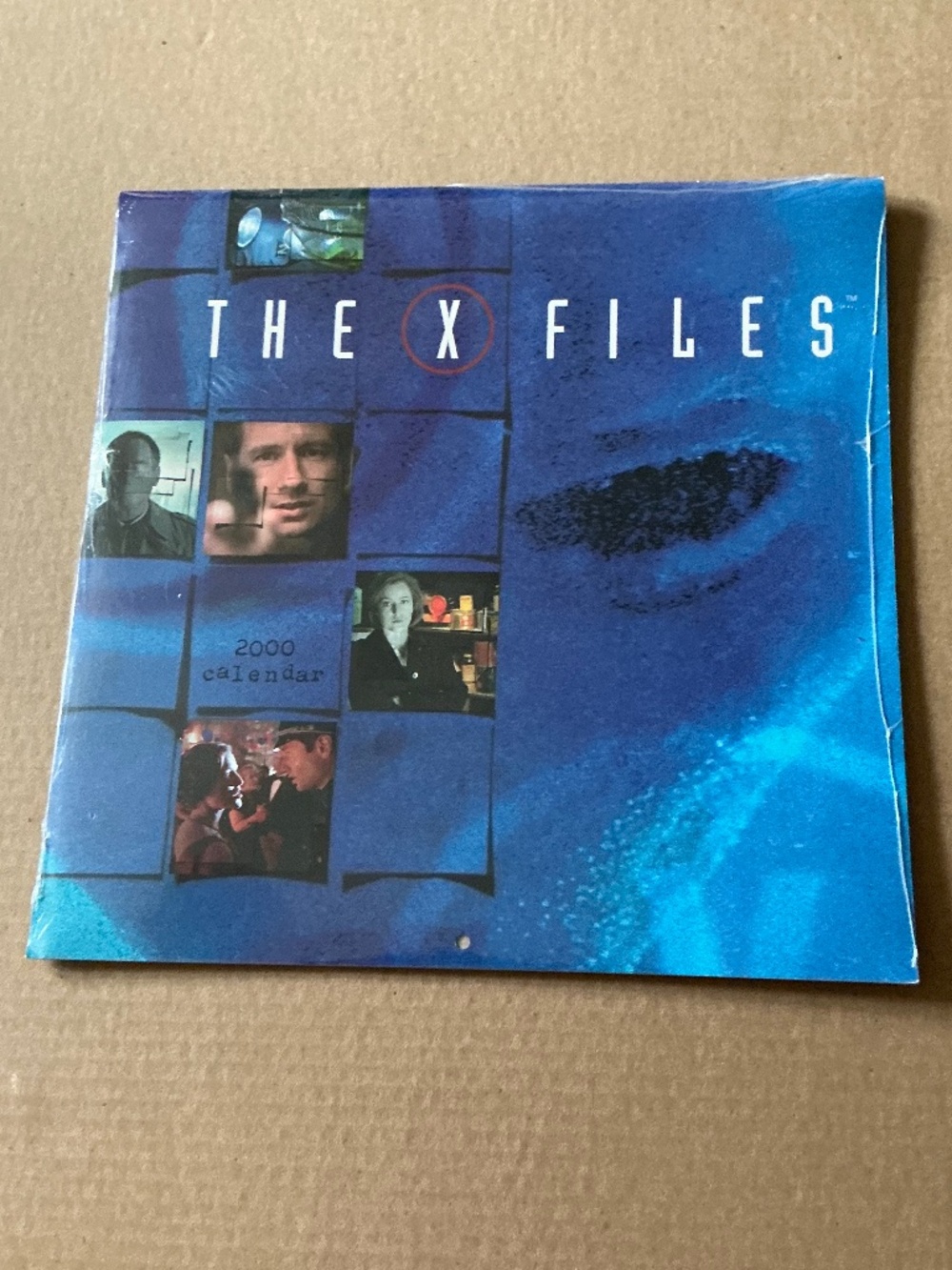 The X-Files 2000 Calendar Mulder and Scully Vintage Sealed